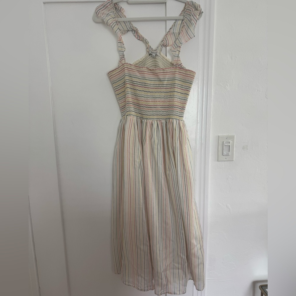 Madewell Multicolor Striped Dress